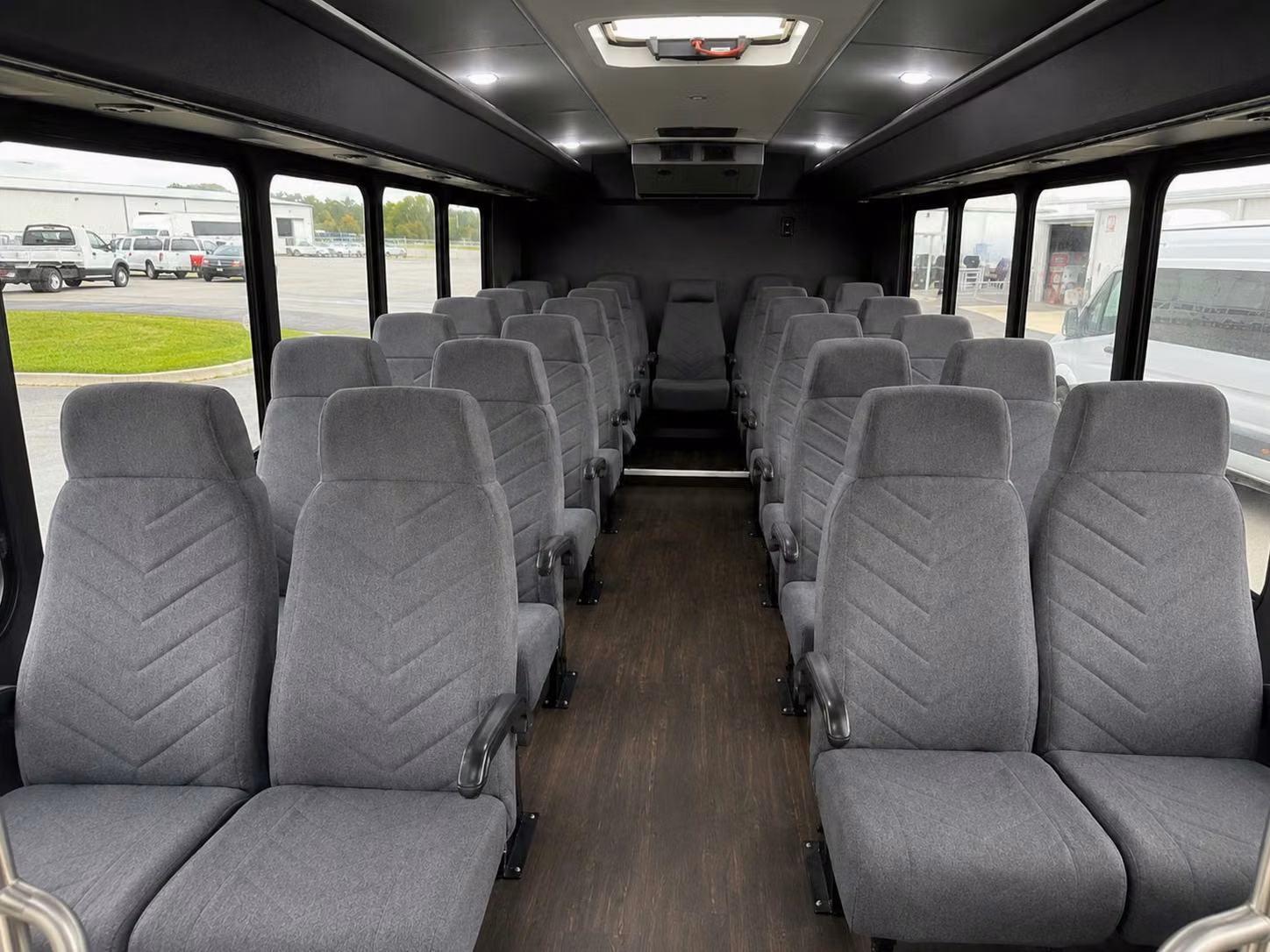 18 passenger minibus inside