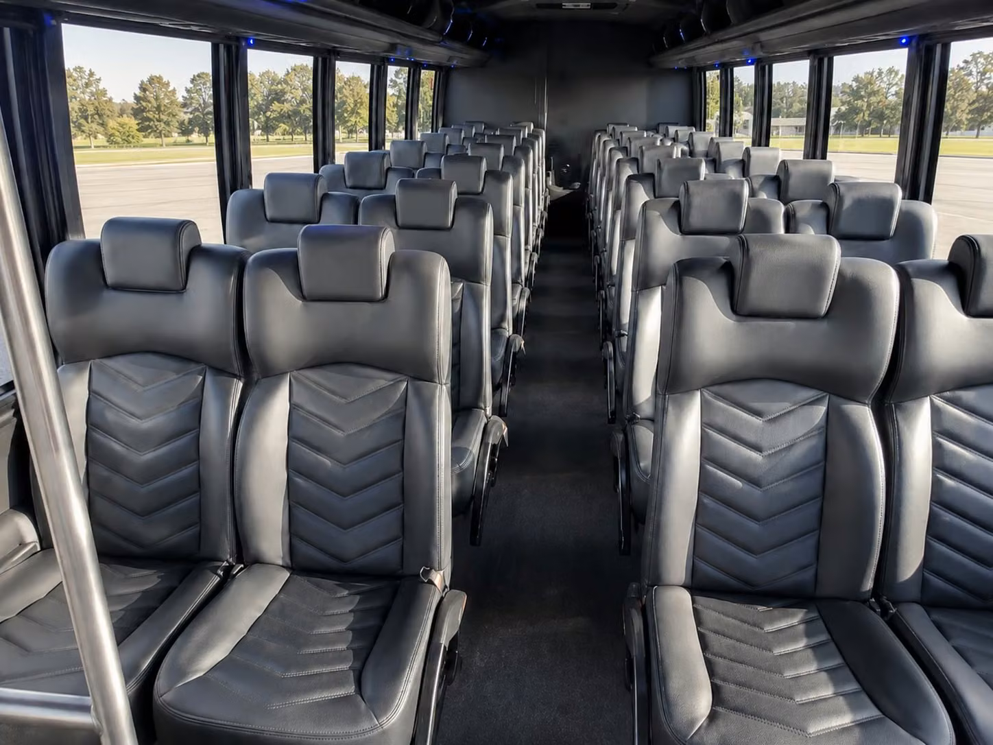 20 passenger minibus inside